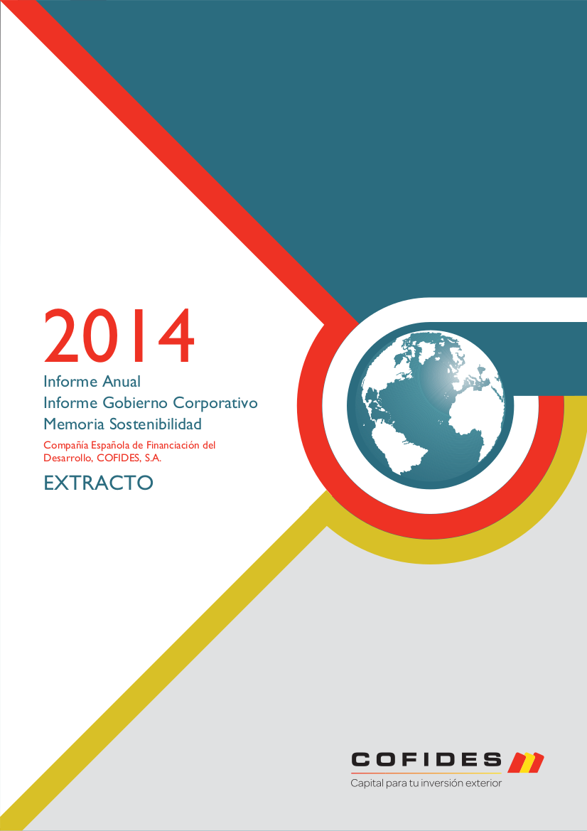 Extracto Informe Anual 2014 COFIDES