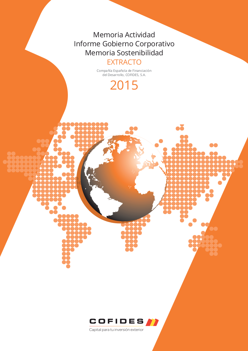 Extracto Informe Anual 2015 COFIDES