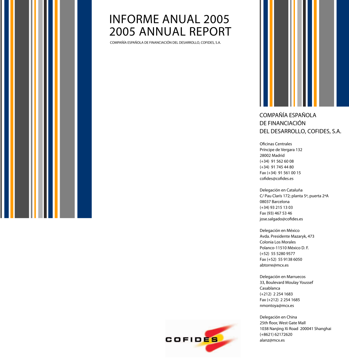 Informe Anual 2005 COFIDES