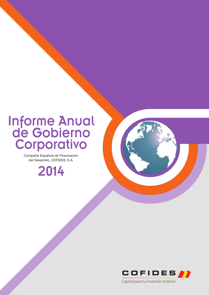Informe Gobierno Corporativo 2014 COFIDES