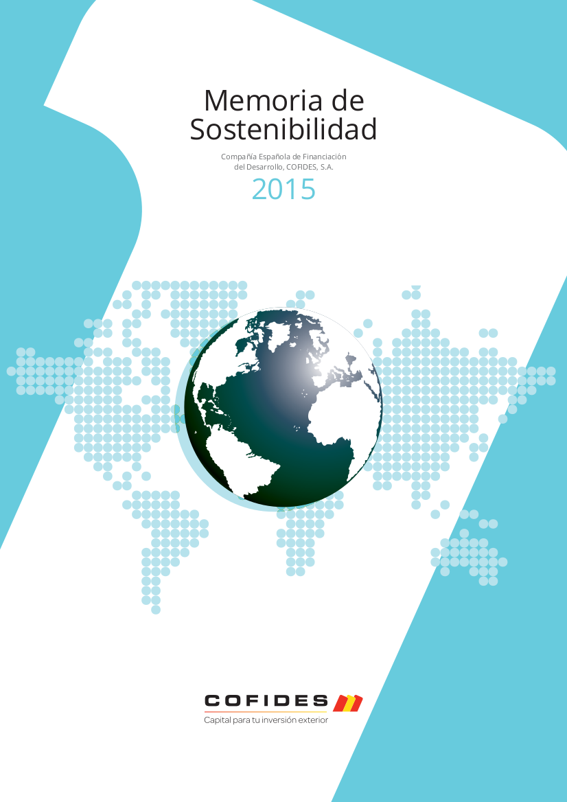 Memoria de Sostenibilidad 2015 COFIDES