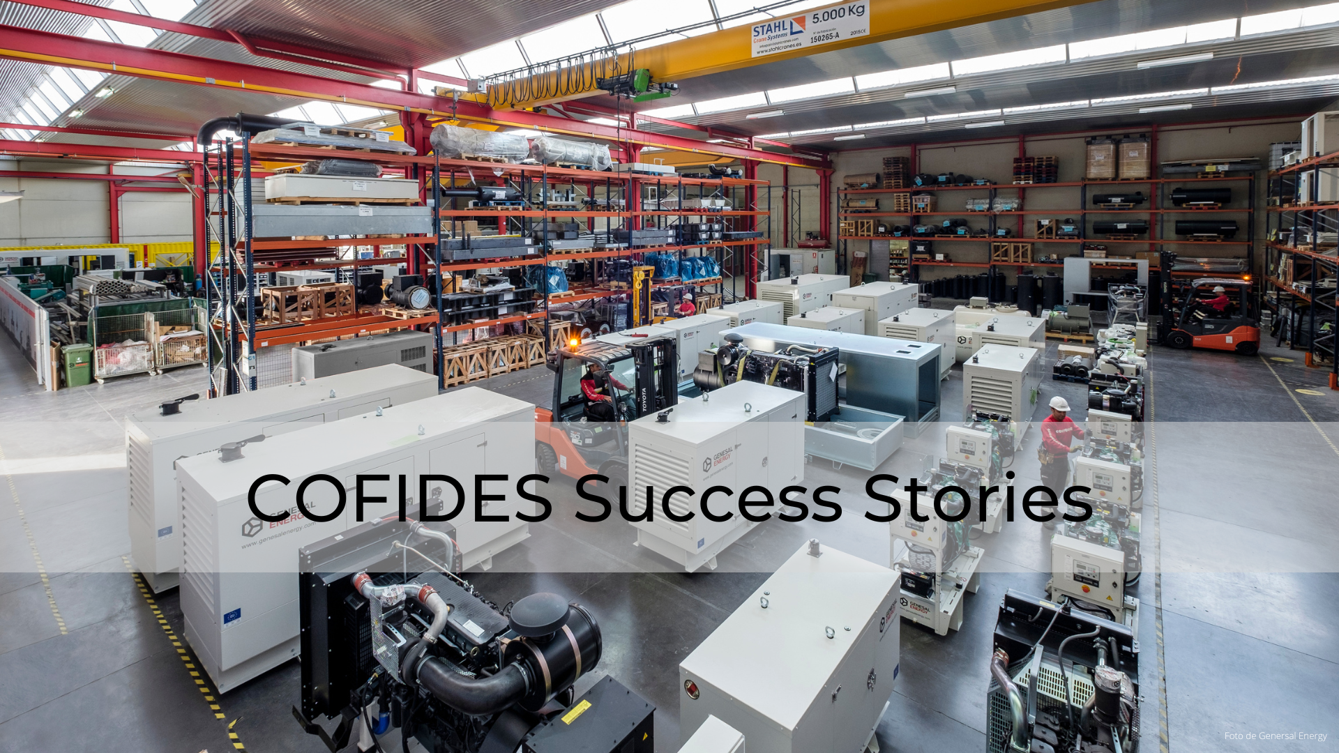 Image of the promotional banner of COFIDES success stories