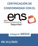 Certificación de conformidad con el ENS