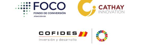 Imagen de los logos de COFIDES, FOCO y Cathay Innovation