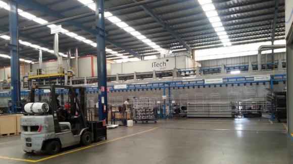 Imagen de las instalaciones del Grupo Marsan en Celaya, México