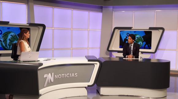 Intervención del director general de COFIDES, Rodrigo Madrazo, en uno de los programas de 7TV Región de Murcia