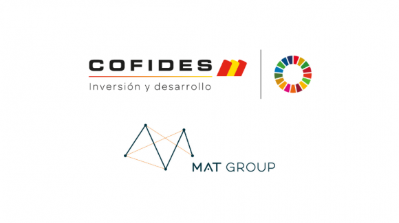 Logos de COFIDES y MAT GROUP