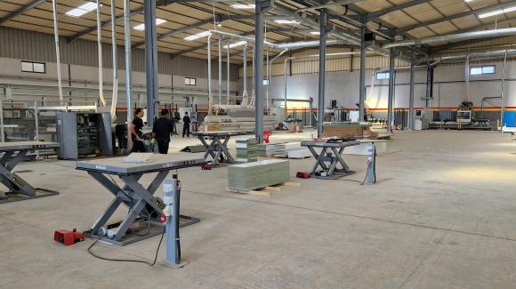 Fachada de la planta de Martínez Otero en Marruecos