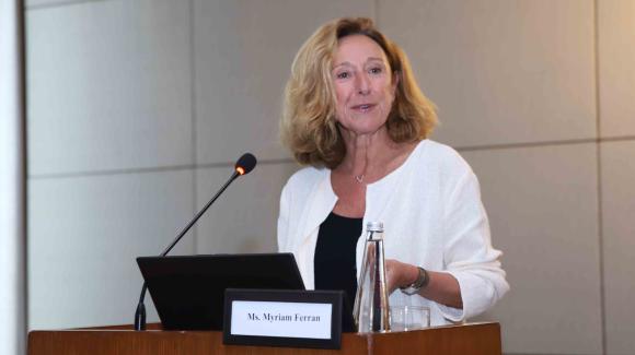 Participant at the conference “Inclusive and Green Finance in India for Smallholders and SMEs: Lessons Learnt and Opportunities from European Funded Instruments”.