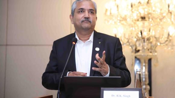 Participant at the conference “Inclusive and Green Finance in India for Smallholders and SMEs: Lessons Learnt and Opportunities from European Funded Instruments”.