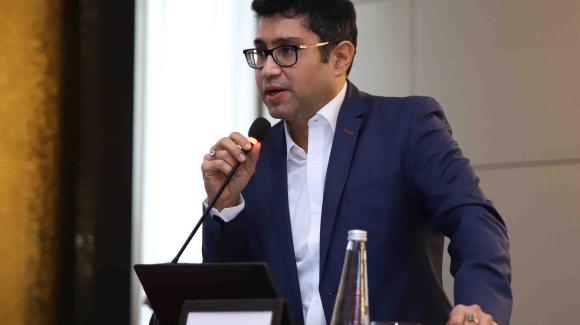 Participant at the conference “Inclusive and Green Finance in India for Smallholders and SMEs: Lessons Learnt and Opportunities from European Funded Instruments”.