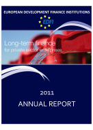 Cover of the 2011 EDFI Annual report 