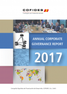 Front cover of the 2017 COFIDES Annual Corporate Governance Report 