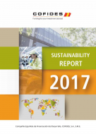 Front cover of the 2017 Sustainability Report 