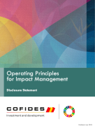 OPERATING PRINCIPLES FOR IMPACT MANAGEMENT - 2022 DISCLOSURE STATEMENT