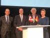 Imagen de las delegaciones española y canadiense tras la firma del acuerdo