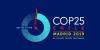 Imagen del logotipo de la COP25 que se celebra en Madrid