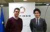 Image of the NBI Bearings Europe financial director, Javier Raya; and the COFIDES general manager, Rodrigo Madrazo (right); after the signing of the agreement